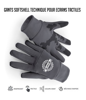WARM SOFTSHELL GLOVES -...