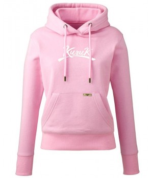 Damen Hoodie "MJ" Kuruk Rosa